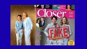 Right-wing broadcaster shares fake magazine cover of French politician Right-wing broadcaster shares fake magazine cover of French politician