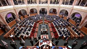 Hungarian lawmakers vote to reverse exit from ICC initiated by Orbán Hungarian lawmakers vote to reverse exit from ICC initiated by Orbán