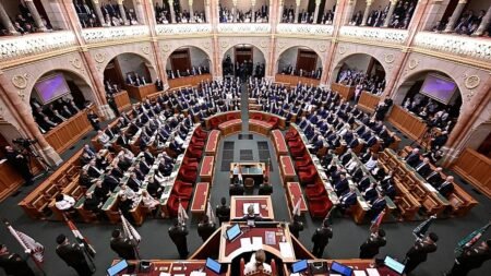 Hungarian lawmakers vote to reverse exit from ICC initiated by Orbán Hungarian lawmakers vote to reverse exit from ICC initiated by Orbán
