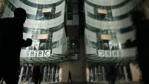 Former Google executive takes reins at scandal-hit BBC Former Google executive takes reins at scandal-hit BBC