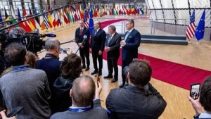 Europe weathers US defence, trade shocks