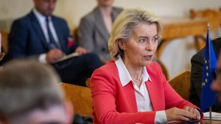 EU chief vows to stand firm against drones, disinformation campaigns EU chief vows to stand firm against drones, disinformation campaigns