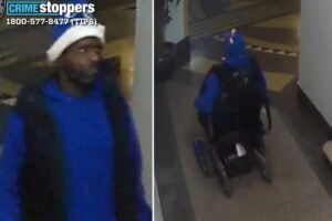 Callous crook steals motorized wheelchair from NYC building —uses it for slow getaway: cops