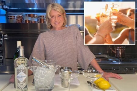 Martha Stewart’s beautiful, ‘over the top’ party trick promises to keep your vodka ice-cold for hours