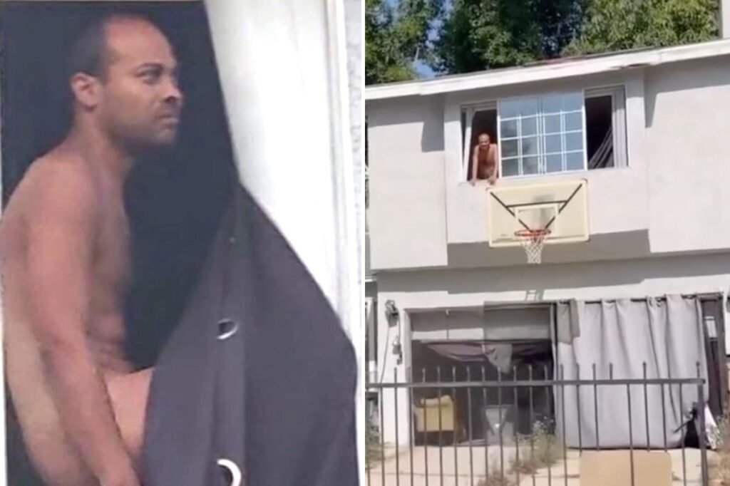Naked man screams threats as neighbors say their concerns are being ignored