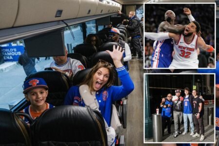 Knicks fans flood Philadelphia for Game 3, clapping back at Joel Embiid’s plea to block New Yorkers: ‘Really piss Philly fans off’