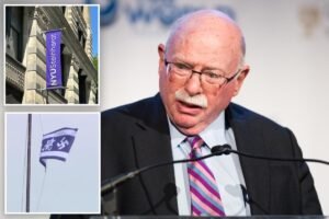 Exclusive | Jewish donors behind NYU building targeted with swastika flag ‘horrified’ by hateful act