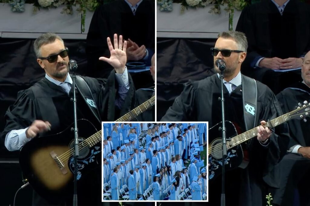 Eric Church delivers ‘greatest commencement speech ever’ in viral address to University of North Carolina graduates