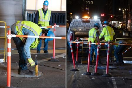 Woman dies after falling into open manhole in Midtown: NYPD