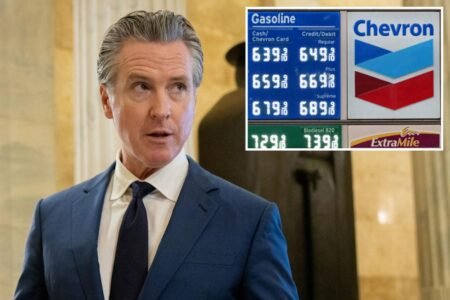 Gavin Newsom declares war on Chevron and California small businesses as he tells drivers to avoid gas stations Gavin Newsom declares war on Chevron and California small businesses as he tells drivers to avoid gas stations