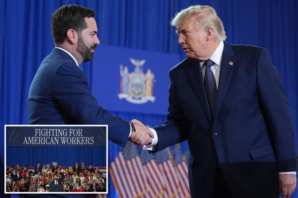 Trump touts GOP backed-tax cuts for New Yorkers, ‘Mr. SALT’ Mike Lawler in visit to key swing House district Trump touts GOP backed-tax cuts for New Yorkers, ‘Mr. SALT’ Mike Lawler in visit to key swing House district