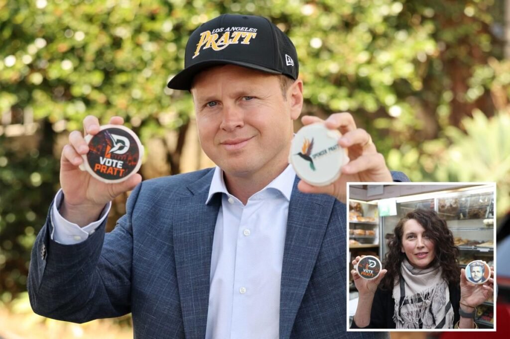 Spencer Pratt defends baker who lost everything in LA fires allegedly bullied by liberal A-lister’s relative for campaign cookies Spencer Pratt defends baker who lost everything in LA fires allegedly bullied by liberal A-lister’s relative for campaign cookies