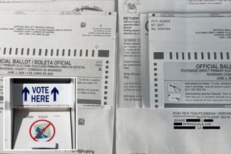 California lawmaker calls out woman’s double ballots as Gavin Newsom scrambles to secure polls