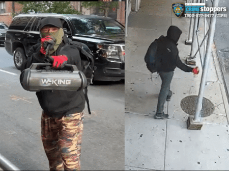 Masked weirdo with a microphone keeps vandalizing Polish consulate in NYC: cops Masked weirdo with a microphone keeps vandalizing Polish consulate in NYC: cops