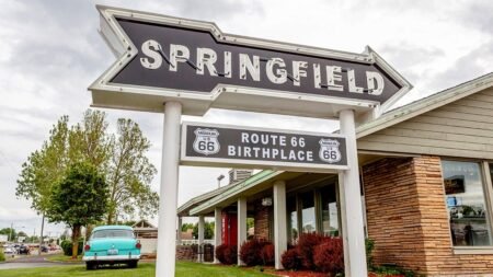 Classic cars, packed streets as Springfield erupts for Route 66 celebration, drawing national attention