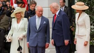 Trump says King Charles ‘got me to’ drop whisky tariffs after royal visit