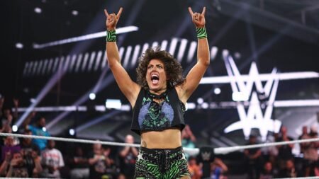 Late Iron Maiden drummer’s niece makes WWE NXT debut