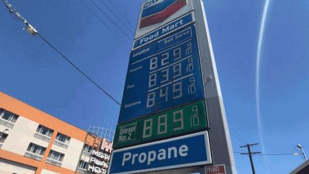 ‘I just pray to God’: Los Angeles drivers hit with 0 fill-ups as gas nears 