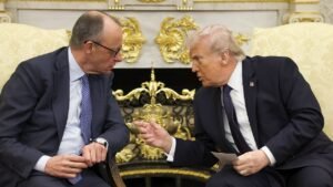 Pentagon orders withdrawal of 5,000 U.S. troops from Germany as Trump escalates feud with Merz