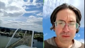 Activist remains perched atop DC bridge protesting Iran war, AI development: ‘The spirit moves me’