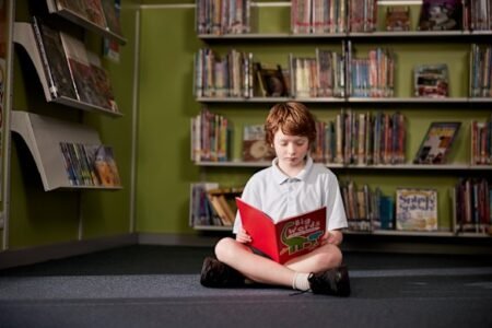 There are fewer school libraries, but only one student group is affected