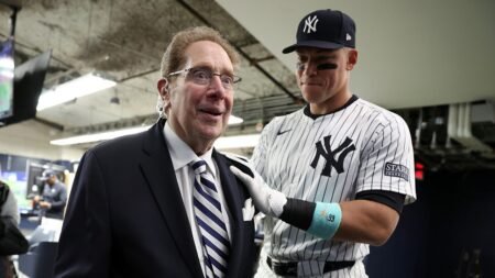 Aaron Judge wants John Sterling’s iconic victory call played after every Yankees home win