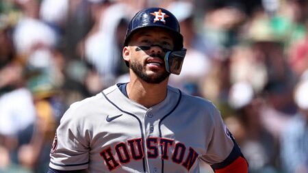 Astros star Carlos Correa out for the season after tearing ankle tendon during batting practice