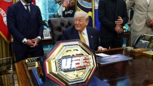 Trump shows renderings for UFC White House event: ‘Greatest show on earth’