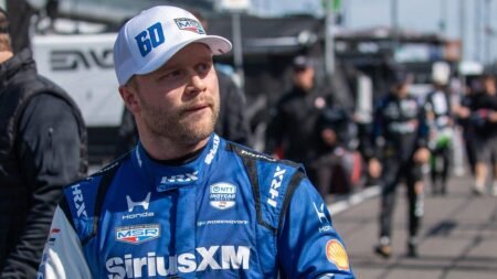IndyCar driver Felix Rosenqvist gets airborne in road-course wreck IndyCar driver Felix Rosenqvist gets airborne in road-course wreck