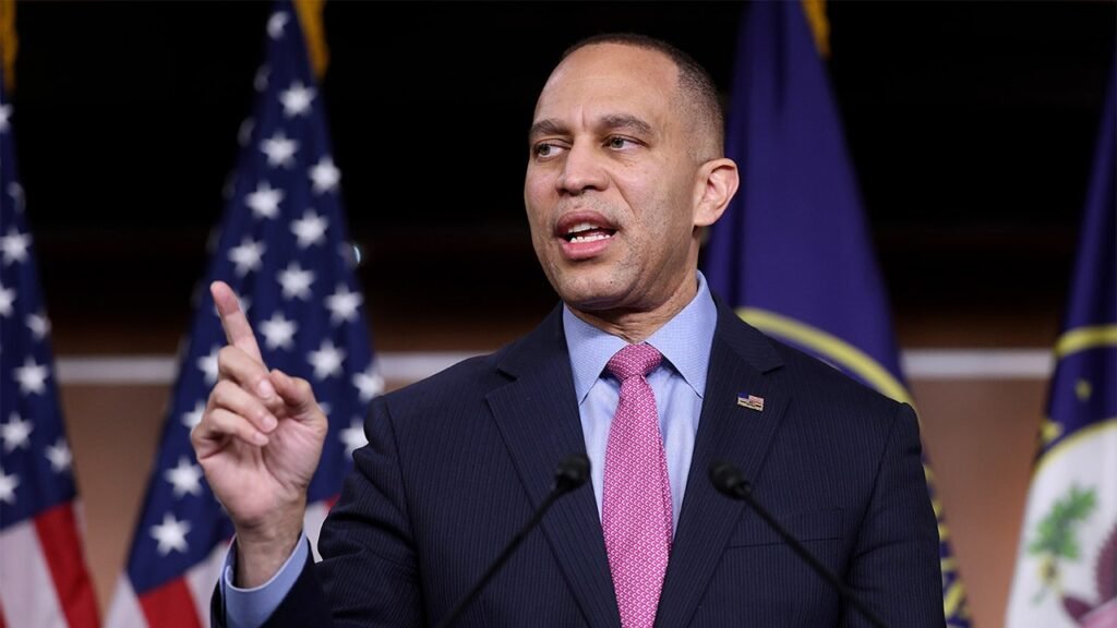 Jeffries calls out Trump-era gas prices after telling Republicans not to politicize pump pain under Biden Jeffries calls out Trump-era gas prices after telling Republicans not to politicize pump pain under Biden