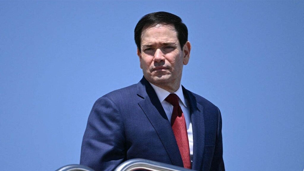 Marco Rubio spotted in Nike tracksuit aboard Air Force One during trip to China, igniting memes online Marco Rubio spotted in Nike tracksuit aboard Air Force One during trip to China, igniting memes online