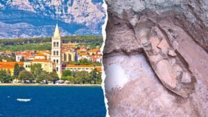 Archaeologists unearth ancient Roman burials beneath bustling district of coastal tourist destination