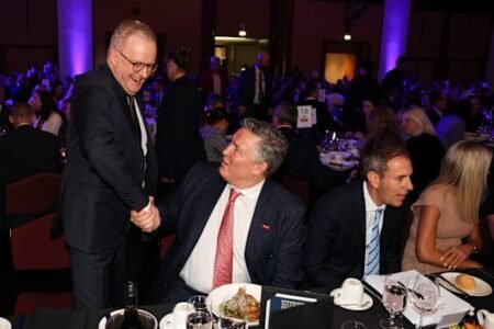 Royal treatment for Westpac’s Anthony Miller at Jim Chalmers’ post-budget address