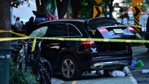 Suspected drunk driver kills 2 pedestrians in violent chain-reaction crash on Manhattan’s Upper West Side Suspected drunk driver kills 2 pedestrians in violent chain-reaction crash on Manhattan’s Upper West Side