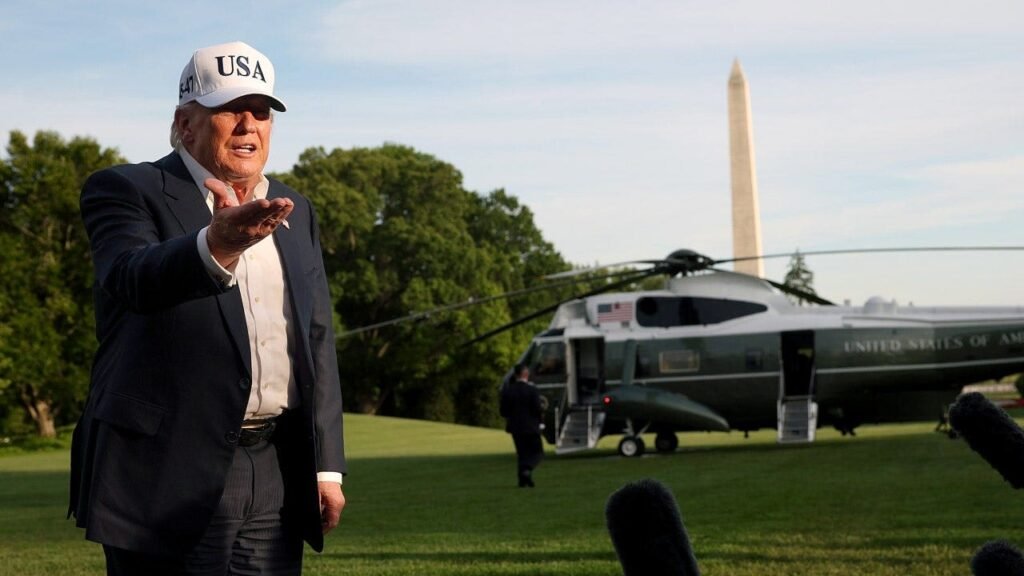 Trump eyes new White House lawn project that could reshape presidential travel