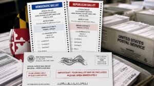 Trump calls for DOJ probe into Maryland mail-in ballot error, suspecting ‘corrupt’ Gov. Wes Moore ties Trump calls for DOJ probe into Maryland mail-in ballot error, suspecting ‘corrupt’ Gov. Wes Moore ties