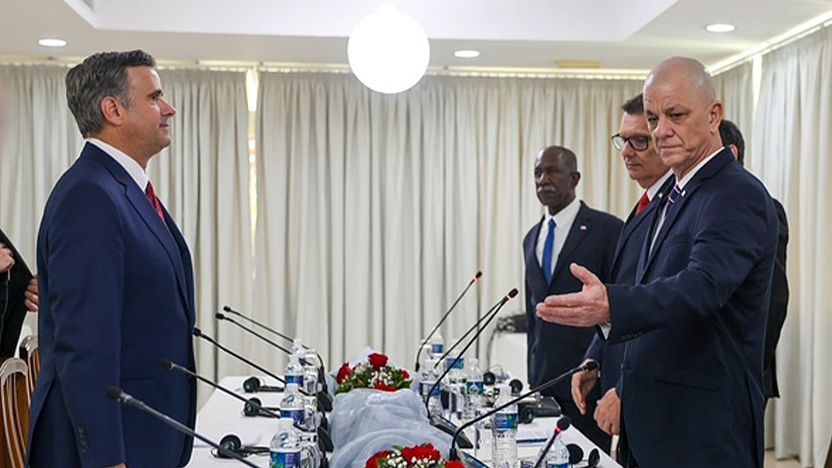 CIA Director John Ratcliffe meeting with Cuban Ministry of the Interior counterparts in Havana