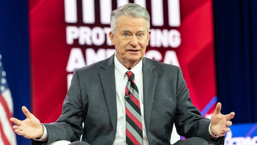 Trump-backed governor wins GOP primary for third term after running on deregulation and tax cuts Trump-backed governor wins GOP primary for third term after running on deregulation and tax cuts