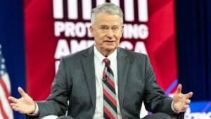 Trump-backed governor wins GOP primary for third term after running on deregulation and tax cuts