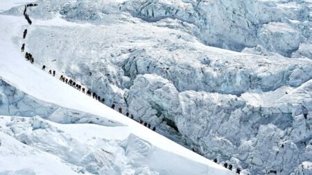 Record number of climbers summit Mount Everest from Nepali side despite overcrowding concerns Record number of climbers summit Mount Everest from Nepali side despite overcrowding concerns