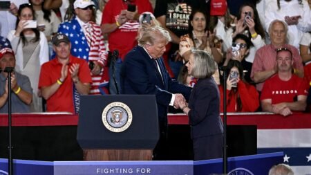 Trump announces highest civilian honor for 9/11 hero remembered as the ‘Man in the Red Bandana’ Trump announces highest civilian honor for 9/11 hero remembered as the ‘Man in the Red Bandana’