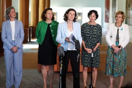 Teal independents Allegra Spender and Zali Steggall lead push to form new centrist political party