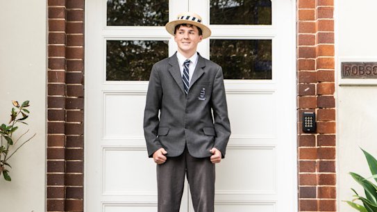Oliver Miller is a year 8 a boarder from Orange NSW