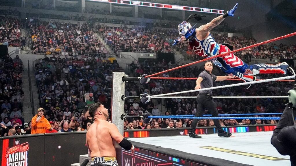 Penta hits gnarly move on Ethan Page to retain Intercontinental Championship at Saturday Night’s Main Event Penta hits gnarly move on Ethan Page to retain Intercontinental Championship at Saturday Night’s Main Event