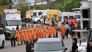At least 82 killed after massive gas explosion rips through coal mine in China