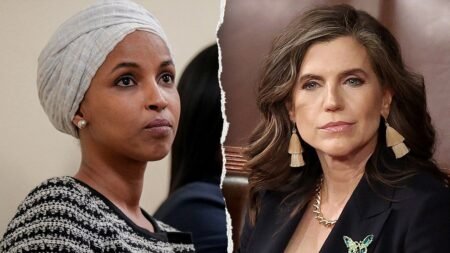 Omar confronted on camera over GOP proposal targeting foreign-born lawmakers: ‘Good luck to her’ Omar confronted on camera over GOP proposal targeting foreign-born lawmakers: ‘Good luck to her’