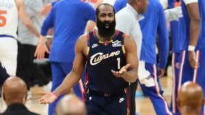 Cavs’ James Harden gives head-scratching take after getting swept by Knicks Cavs’ James Harden gives head-scratching take after getting swept by Knicks