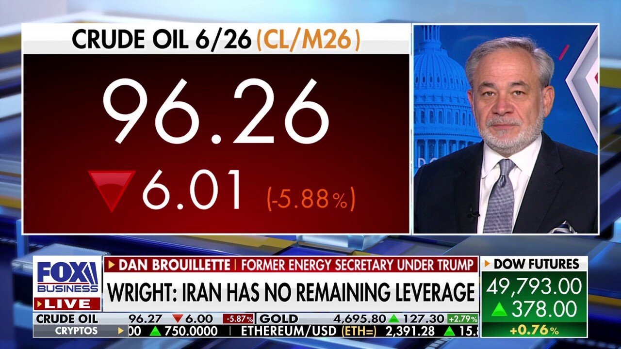 Former Energy Secretary under President Donald Trump Dan Brouillette gives his outlook for the Iran war, shipping through the Strait of Hormuz and national gas prices on 'Varney & Co.'