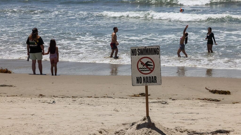 Iconic beach destination hit with unsafe water warning as pollution concerns grow Iconic beach destination hit with unsafe water warning as pollution concerns grow