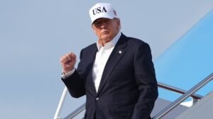 Trump says he thinks he’ll attend NBA Finals game as Knicks close in on long-awaited championship